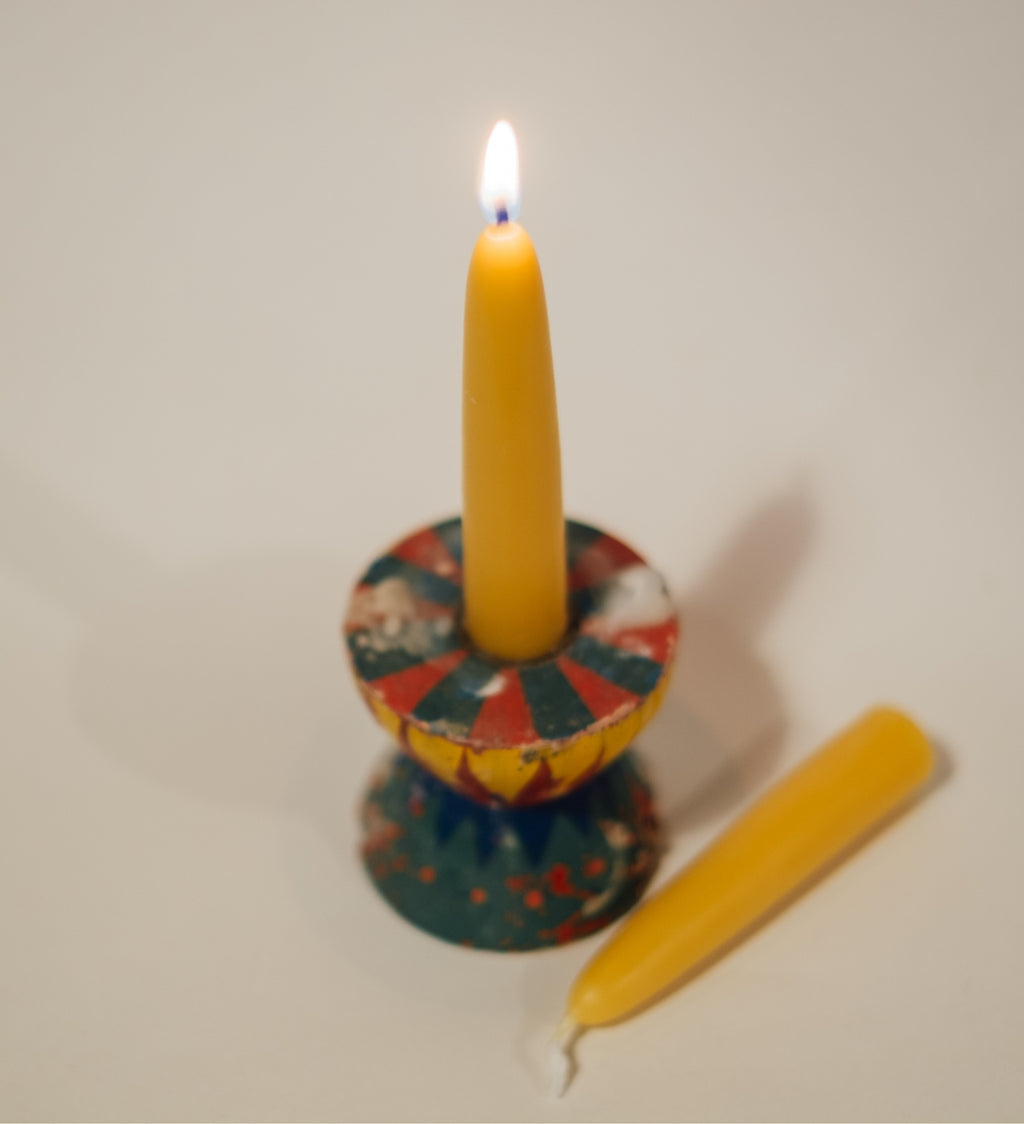 Small Hand Dipped Taper Candle Pair