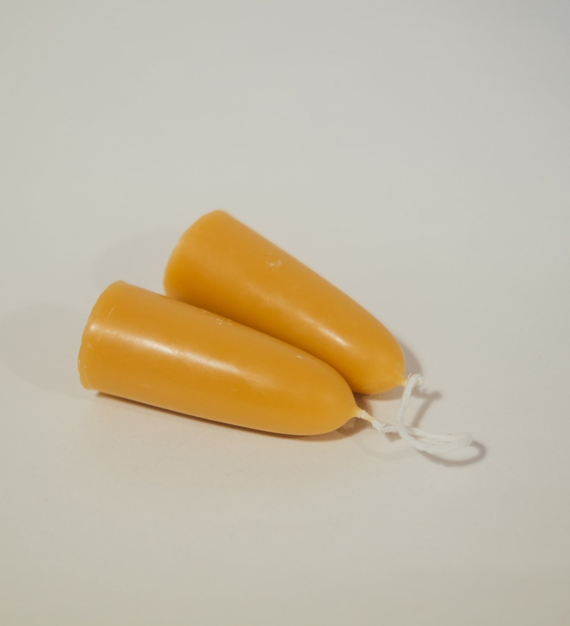 Small Hand Dipped Candle Pair