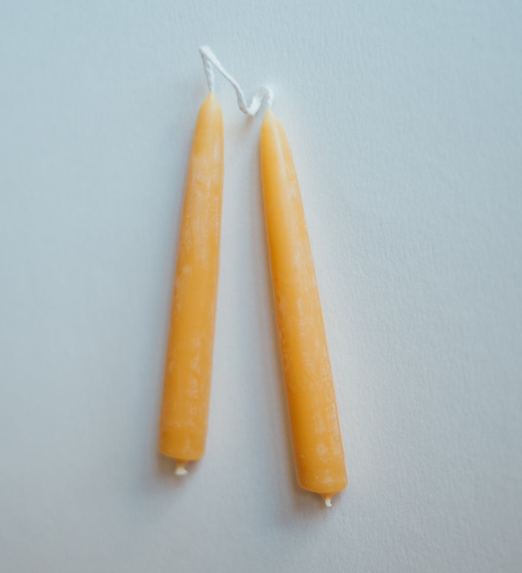 Medium Hand Dipped Candle Pair